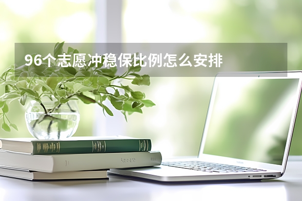 96个志愿冲稳保比例怎么安排