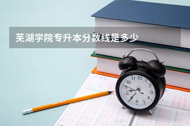 芜湖学院专升本分数线是多少