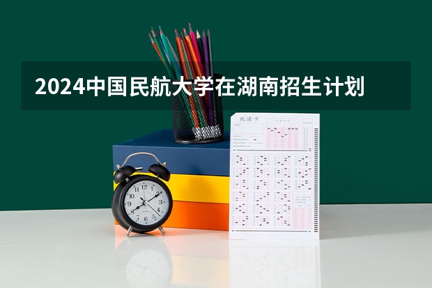 2024中国民航大学在湖南招生计划 招多少人