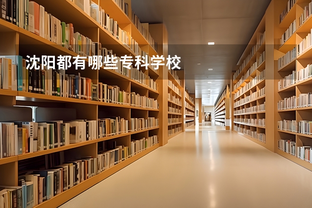 沈阳都有哪些专科学校