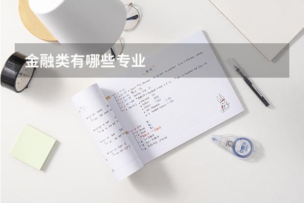 金融类有哪些专业