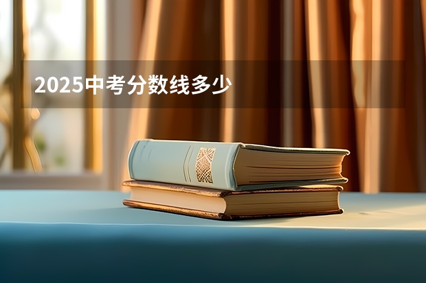 2025中考分数线多少