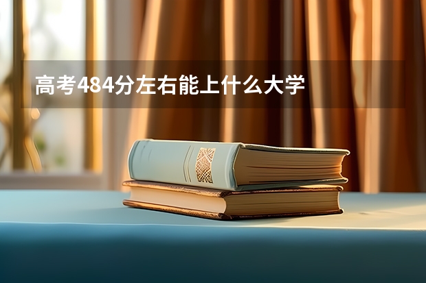 高考484分左右能上什么大学