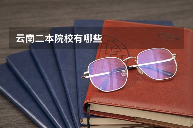 云南二本院校有哪些