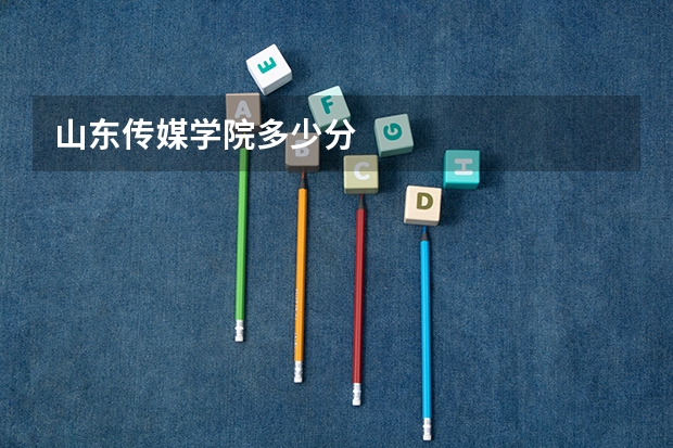 山东传媒学院多少分