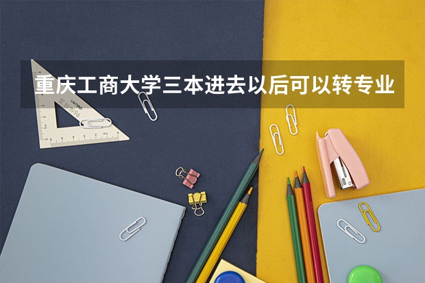 重庆工商大学三本进去以后可以转专业吗?