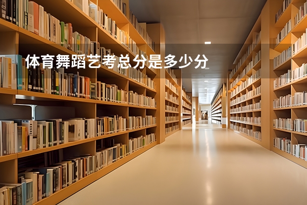 体育舞蹈艺考总分是多少分
