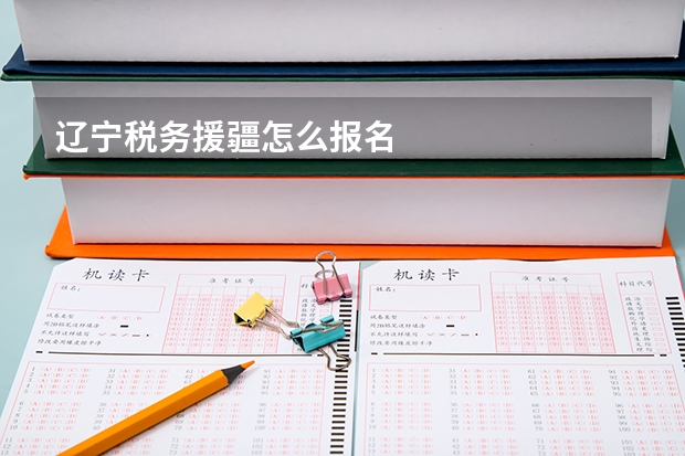 辽宁税务援疆怎么报名