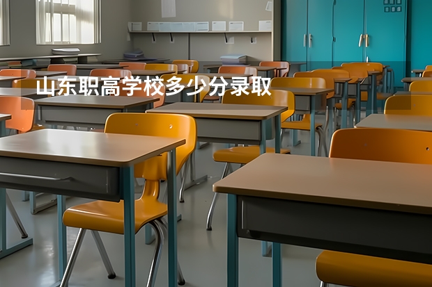 山东职高学校多少分录取