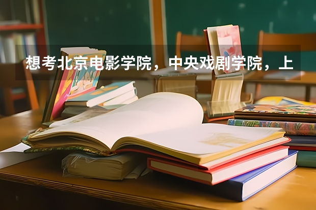 想考北京电影学院，中央戏剧学院，上海戏剧学院，如果不参加艺考，不走艺考生的形式，走大文大理可以上吗