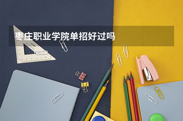 枣庄职业学院单招好过吗