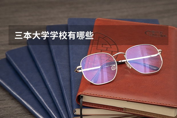 三本大学学校有哪些