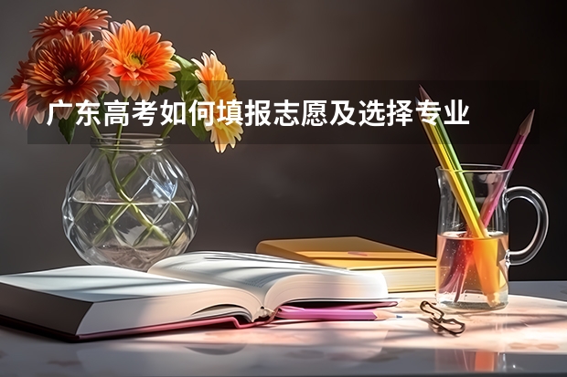 广东高考如何填报志愿及选择专业