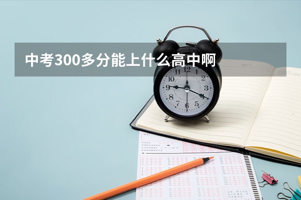 中考300多分能上什么高中啊