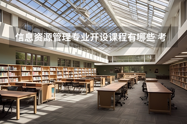 信息资源管理专业开设课程有哪些 考研方向是什么