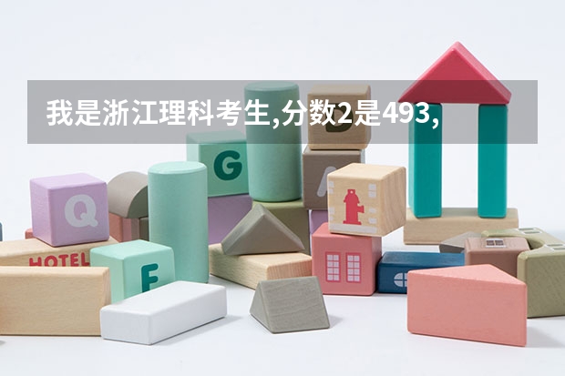 我是浙江理科考生,分数2是493,我该怎么填志愿?