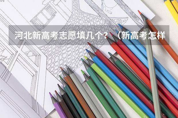 河北新高考志愿填几个？（新高考怎样填志愿和选专业）