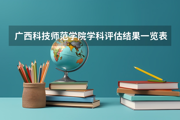 广西科技师范学院学科评估结果一览表（完整版）