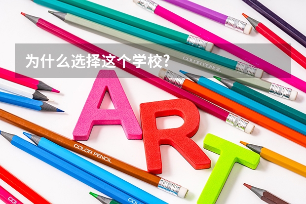 为什么选择这个学校?