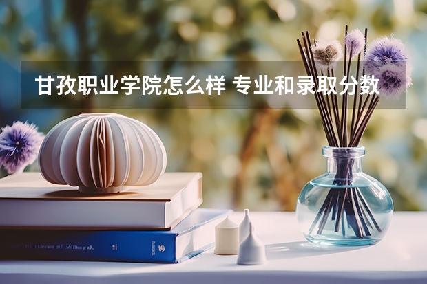 甘孜职业学院怎么样 专业和录取分数线介绍
