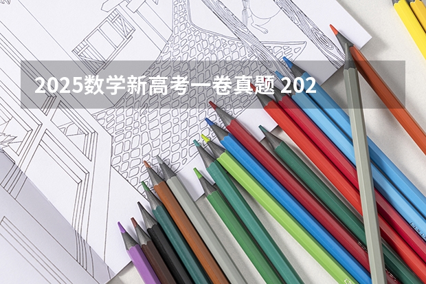2025数学新高考一卷真题 2025高考新政策