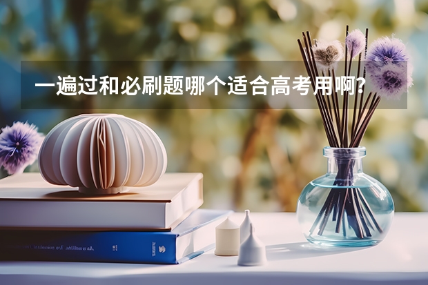 一遍过和必刷题哪个适合高考用啊？