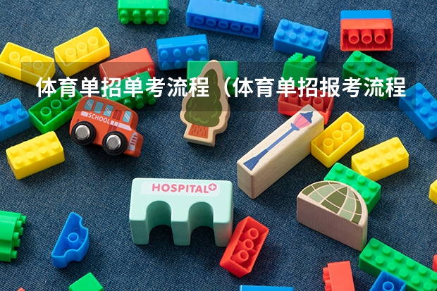 体育单招单考流程（体育单招报考流程）