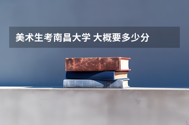 美术生考南昌大学 大概要多少分