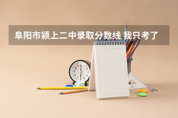 阜阳市颍上二中录取分数线 我只考了510分 能不能上 如果不能 上什么学校好