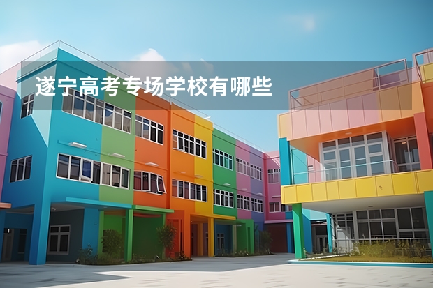 遂宁高考专场学校有哪些