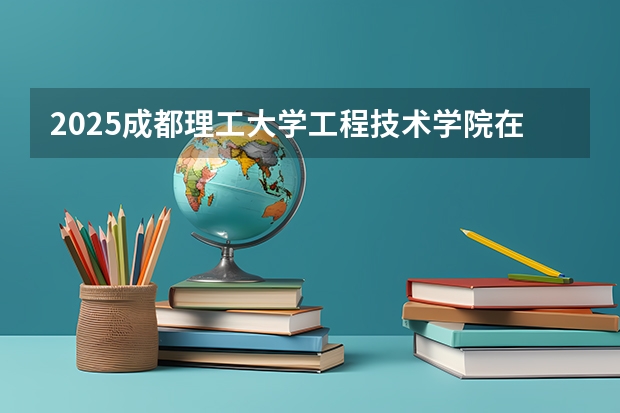 2025成都理工大学工程技术学院在山东招生计划一览表