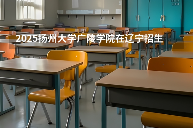 2025扬州大学广陵学院在辽宁招生计划一览表