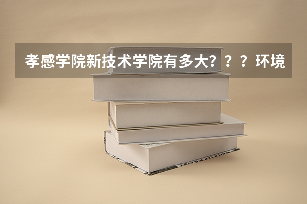 孝感学院新技术学院有多大？？？环境怎样？？？和孝感学院的学生一起吃住吗 ？？/