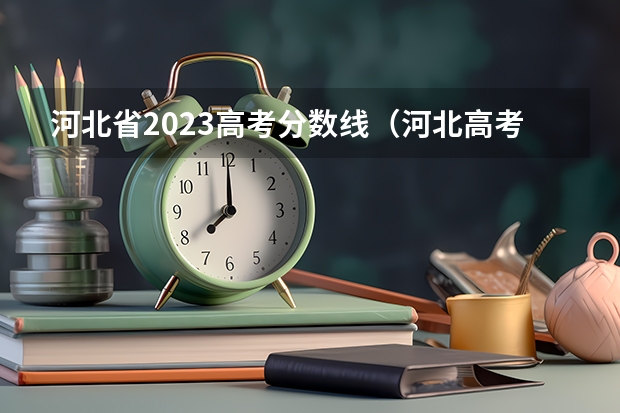 河北省2023高考分数线（河北高考一本二本分数线）