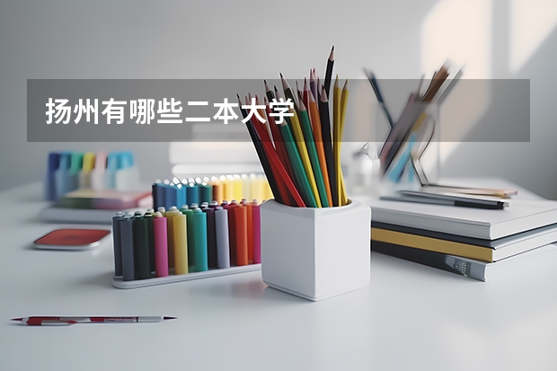 扬州有哪些二本大学