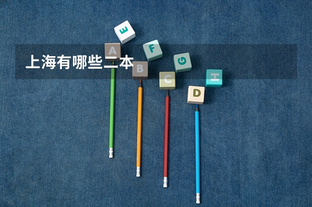 上海有哪些二本