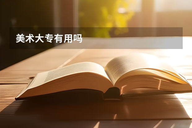 美术大专有用吗