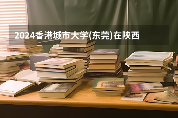 2024香港城市大学(东莞)在陕西招生计划 招多少人