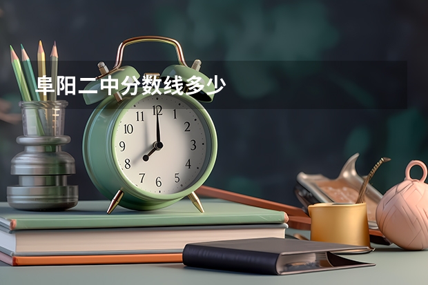 阜阳二中分数线多少