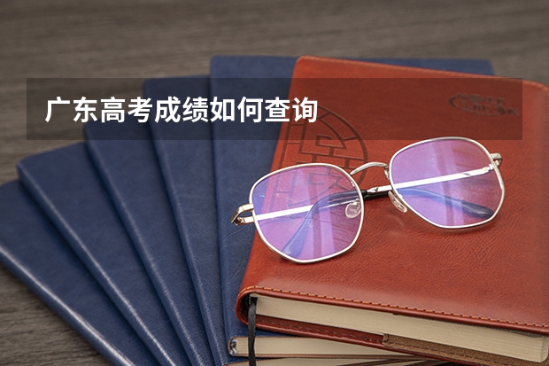 广东高考成绩如何查询