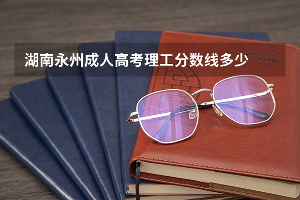 湖南永州成人高考理工分数线多少