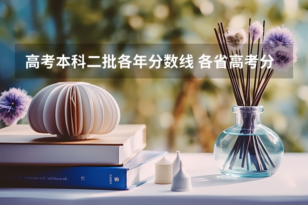 高考本科二批各年分数线 各省高考分数线汇总