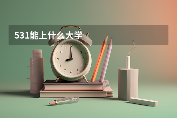 531能上什么大学