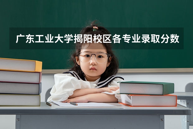 广东工业大学揭阳校区各专业录取分数线 广东工业大学本科招生历年在湖北分数线