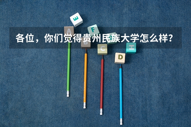 各位，你们觉得贵州民族大学怎么样？？？这个学校可以去吗？？？各位告诉一下，急需答案！！！
