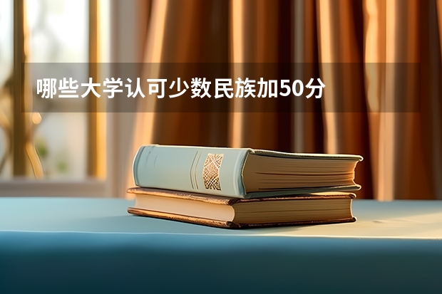 哪些大学认可少数民族加50分