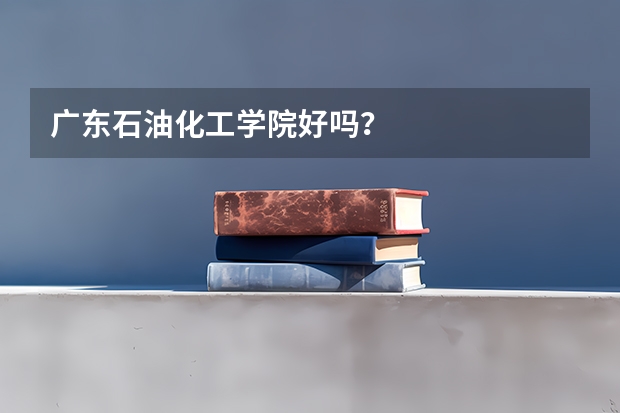 广东石油化工学院好吗？